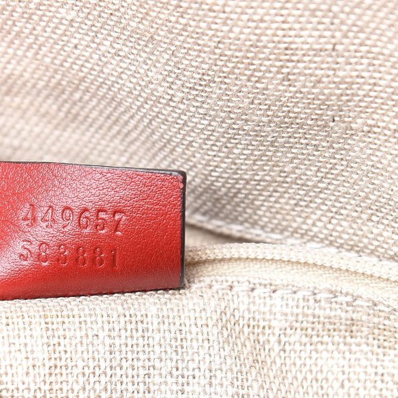 Gucci Soft Microguccissima Dome Satchel in Red NEW W DUST BAG - Picture 10 of 12